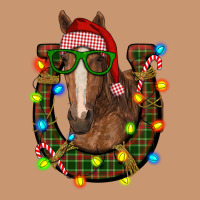 Christmas Horseshoe With Horse Heavyweight Hoodie | Teevron