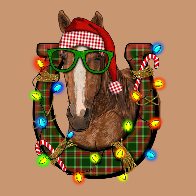 Christmas Horseshoe With Horse Heavyweight Hoodie by RanaPortraitStore | Teevron