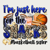 I'm Just Here For The Snacks #basketball Sister Zipper Hoodie | Teevron