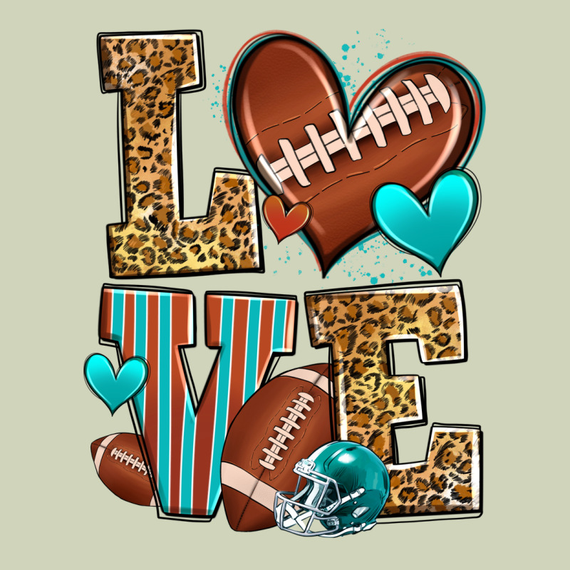 Love American Football Heavyweight Hoodie by Zillion Design Studio | Teevron