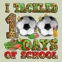 I Tackled 100 Days Of School Soccer Heavyweight Hoodie | Teevron