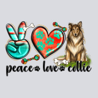 Peace Love Collie Zipper Hoodie | Teevron