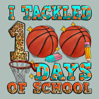 I Tackled 100 Days Of School Basketball Heavyweight Hoodie | Teevron
