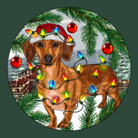 Dachshund Christmas Tree Zipper Hoodie | Teevron