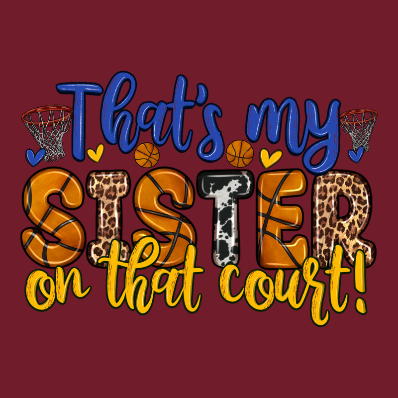 That S My Sister On That Court Zipper Hoodie by Zillion Design Studio | Teevron