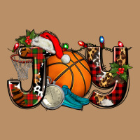 Joy With Basketball And Santa's Hat Vintage Hoodie | Teevron