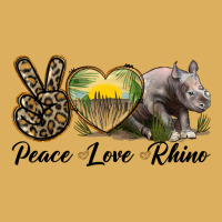 Peace Love Rhino Premium Hoodie | Teevron