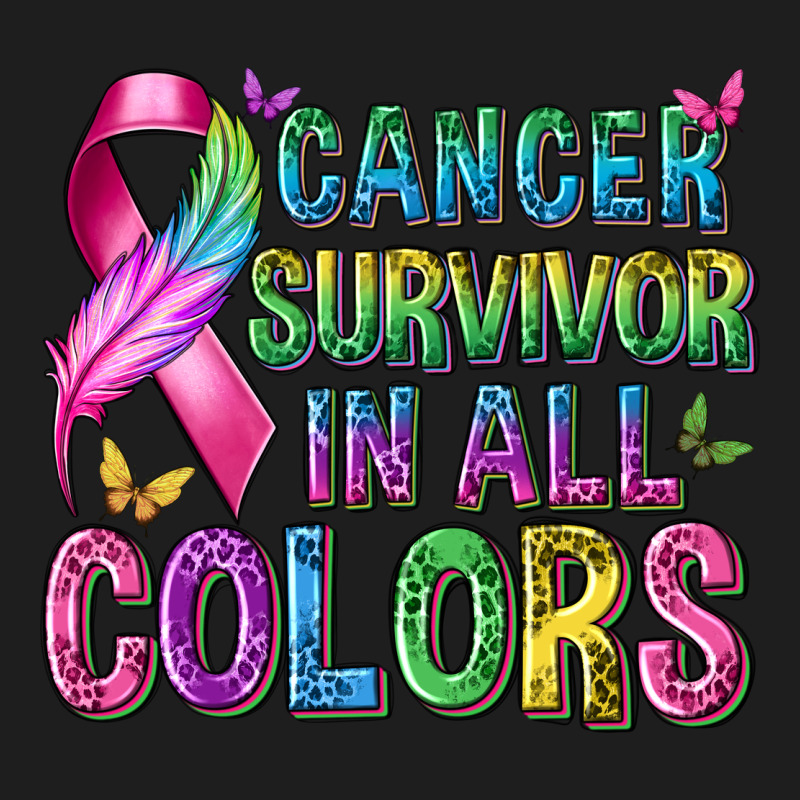 Cancer Survivor In All Colors Classic Tee by texasbilliewilder | Teevron