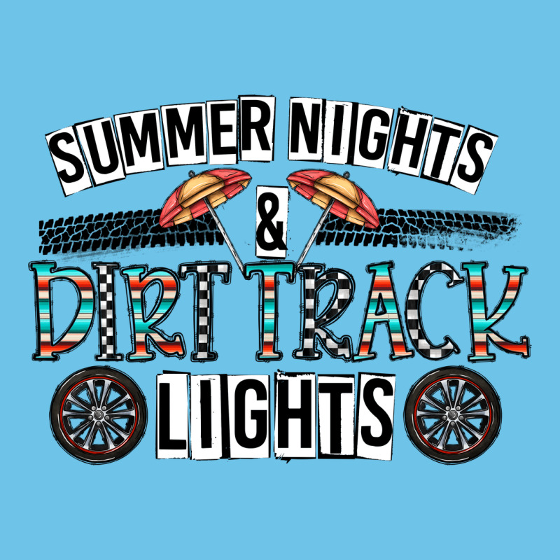 Summer Night & Dirt Track Lights Premium Sweatshirt by CowhideDigitalArt | Teevron