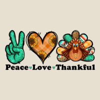 Peace Love Thankful Turkey Urban Hoodie | Teevron
