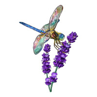 Dragonfly With Lavender | Teevron