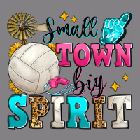 Small Town Big Spirit Volleyball Heavyweight Hoodie | Teevron