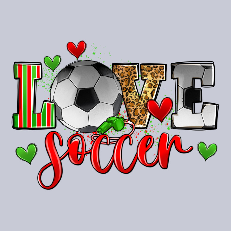 Love Soccer Heavyweight Hoodie by Zillion Design Studio | Teevron