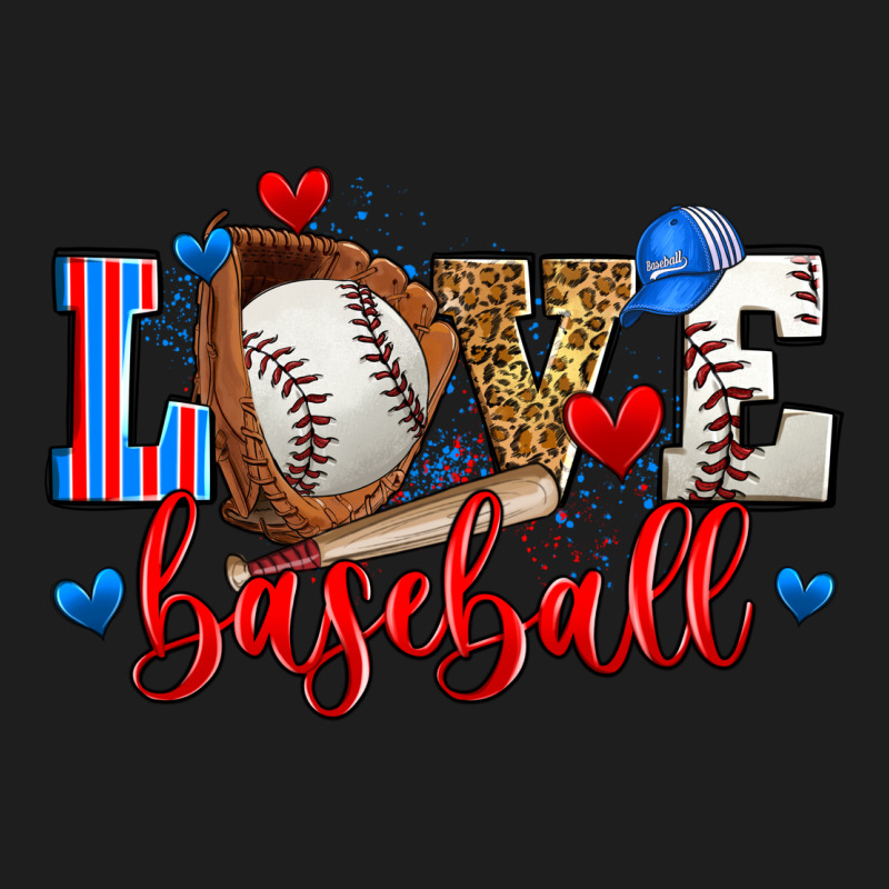 Love Baseball Heavyweight Hoodie by Zillion Design Studio | Teevron