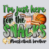 I'm Just Here For The Snacks #basketball Brother Zipper Hoodie | Teevron