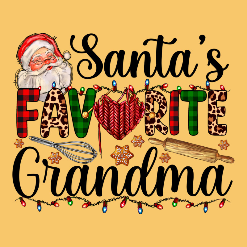 Santa's Favorite Grandma Vintage Hoodie by AdoDesignShop | Teevron