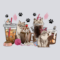 Siberian Cat Coffee Cups Zipper Hoodie | Teevron