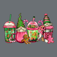 Pink Christmas Gnomes Coffee Cups Premium Hoodie | Teevron