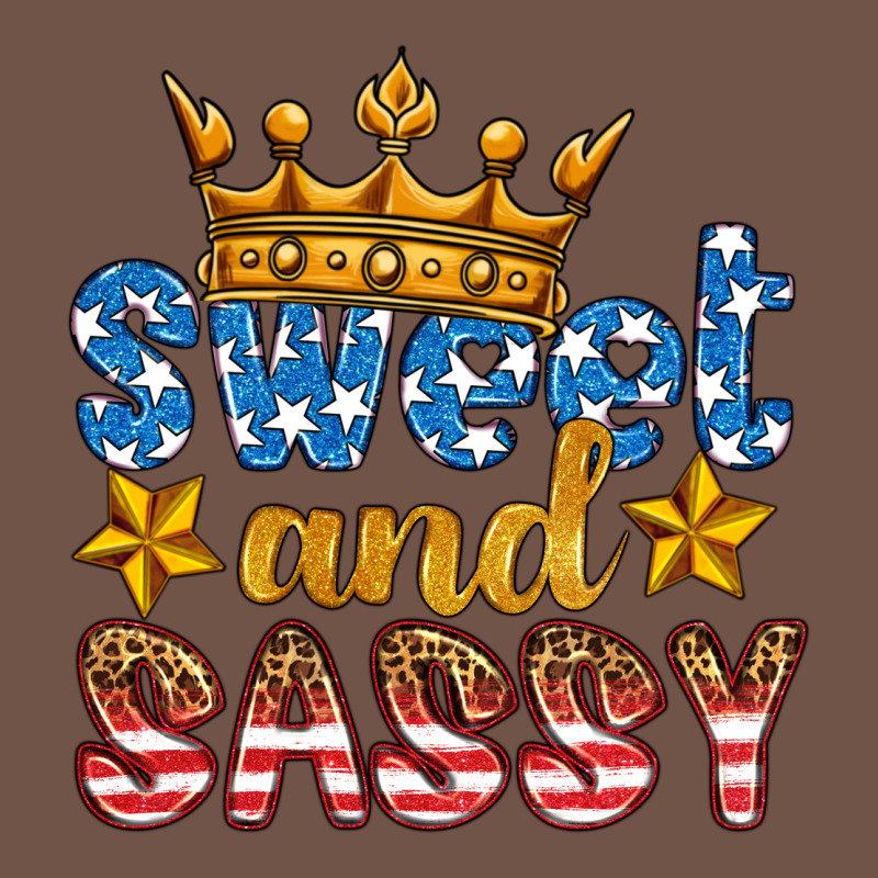 Usa Sweet And Sassy Premium Sweatshirt by HRA Design Shop | Teevron