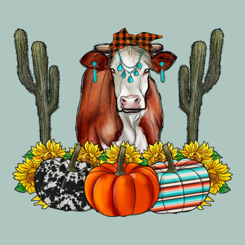 Fall Cow Premium Sweatshirt by CowhideDigitalArt | Teevron