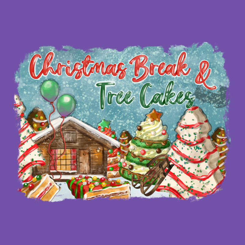 Christmas Break And Tree Cakes Premium Sweatshirt by FaDigitalArtStudio | Teevron