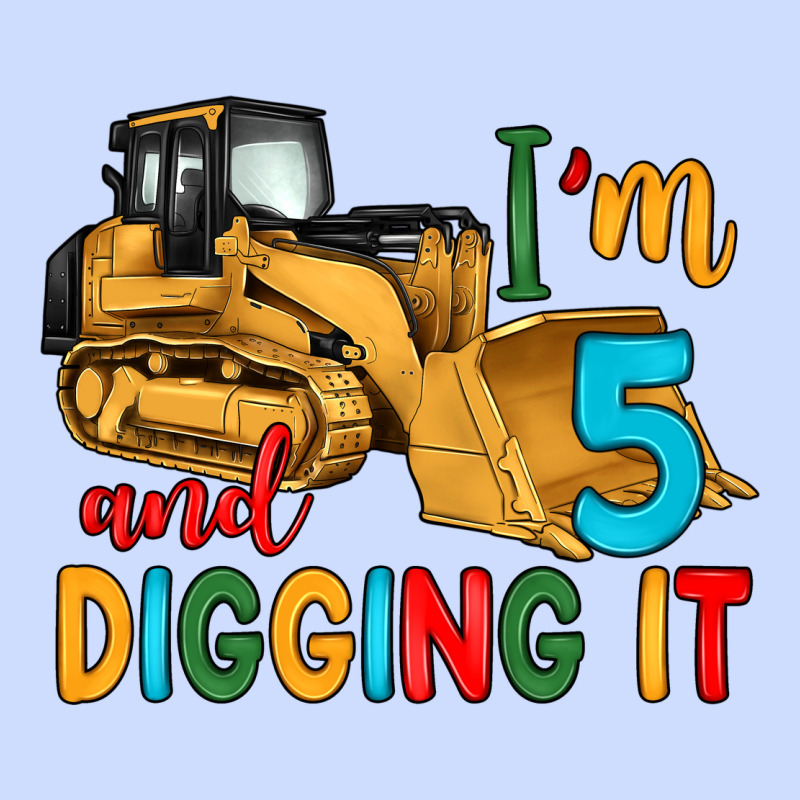 I'm 5 And Digging It Urban Heavy Tee by Artiststas | Teevron