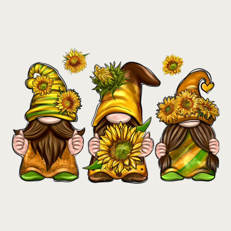 Sunflower Gnomies Zipper Hoodie by texasbilliewilder | Teevron