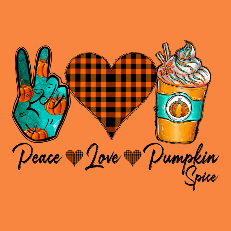 Peace Love Pumpkin Spice Premium Sweatshirt by CowhideDigitalArt | Teevron