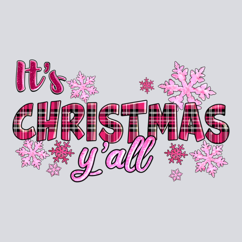 It's Christmas Y'all Season Pink Christmas Zipper Hoodie by RanaPortraitStore | Teevron
