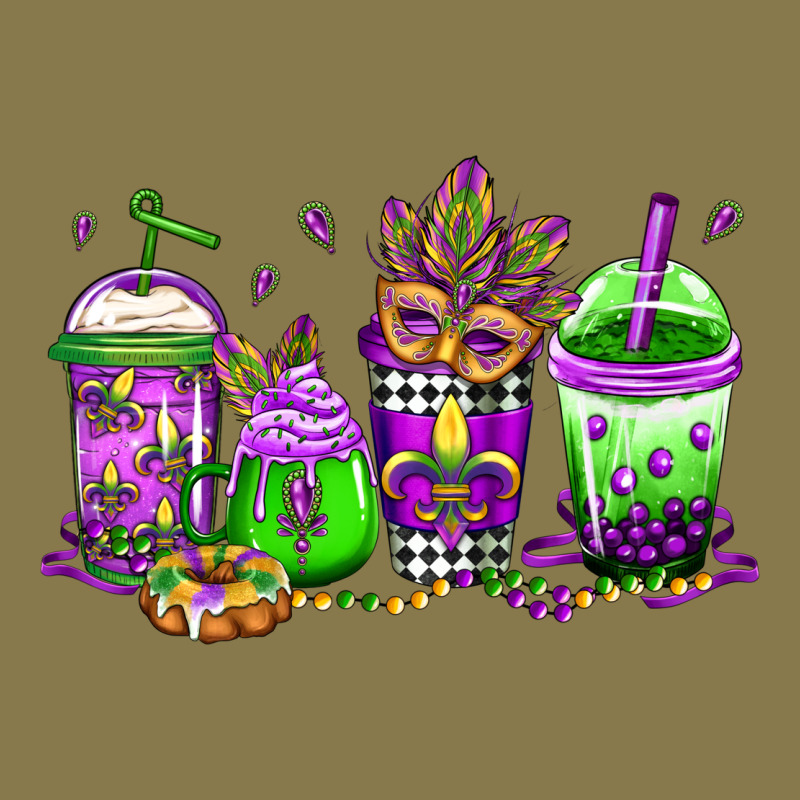 Mardi Gras Coffee Premium Hoodie by Jasminsmagicworld | Teevron