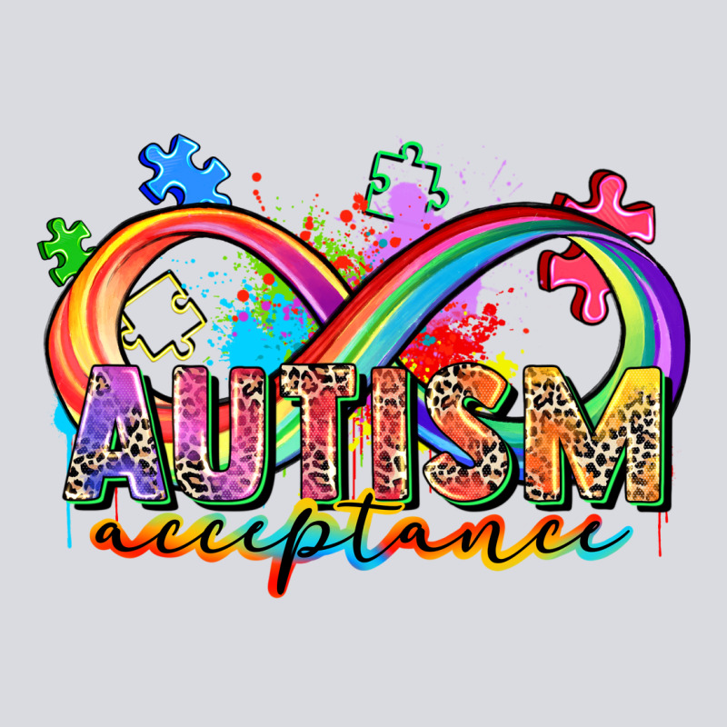 Autism Acceptance Zipper Hoodie by Zillion Design Studio | Teevron