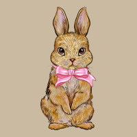 Easter Rabbit Pink Flowers Long Sleeve Tee | Teevron