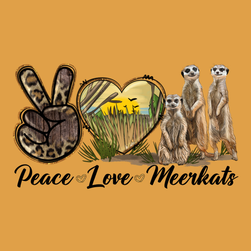 Peace Love Meerkats Premium Hoodie by LillyAllenDesigns | Teevron