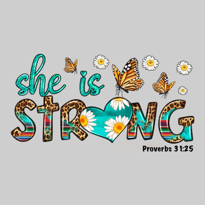She Is Strong Premium Sweatshirt by HRA Design Shop | Teevron