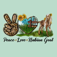 Peace Love Nubian Goat Premium Hoodie | Teevron