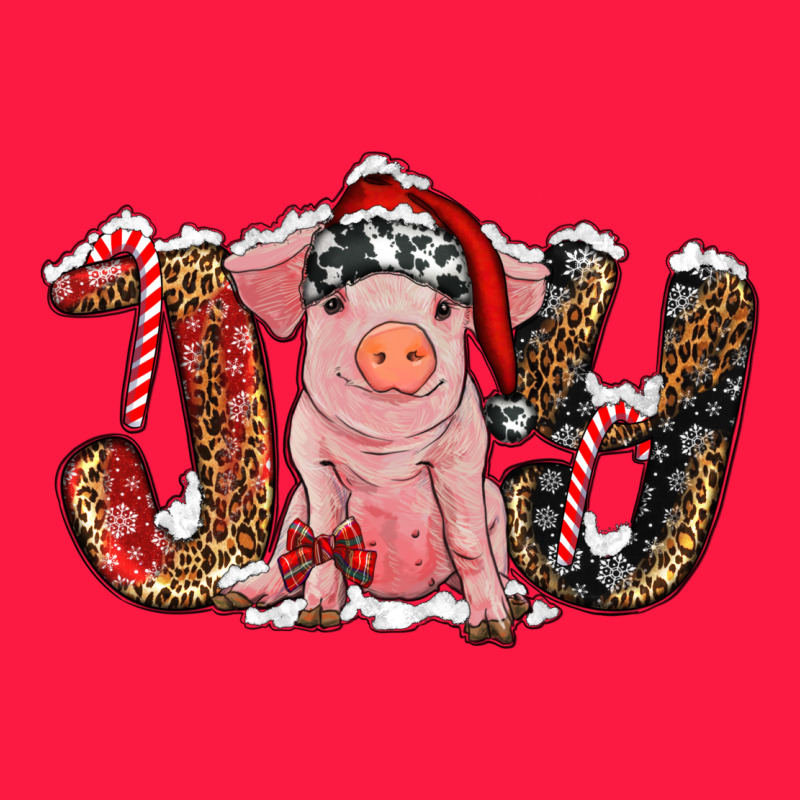 Christmas Joy With Pig Zipper Hoodie by RanaPortraitStore | Teevron