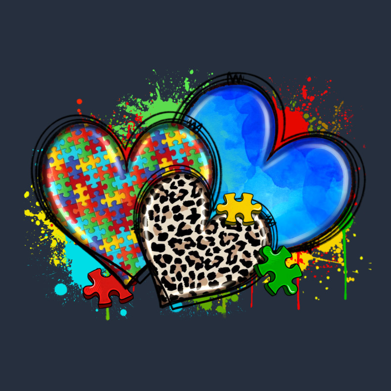 Autism Hearts Zipper Hoodie by Zillion Design Studio | Teevron