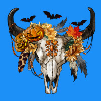 Halloween Bull Skull Classic Tee | Teevron