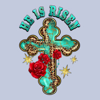 He Is Risen Cross With Roses Long Sleeve Tee | Teevron