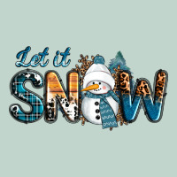 Let It Snow Snowman Zipper Hoodie | Teevron