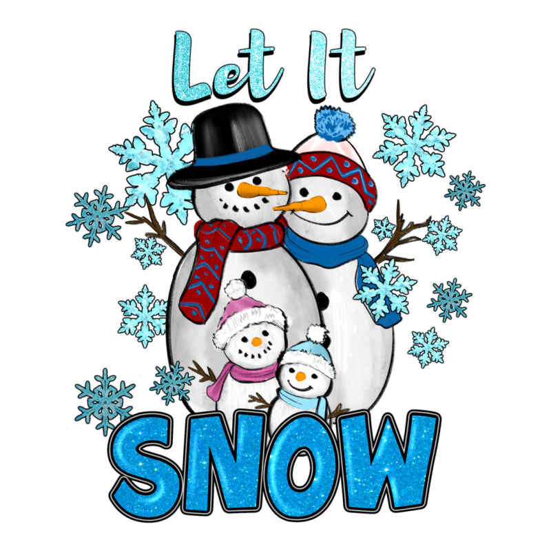 Let It Snow Zipper Hoodie by RanaPortraitStore | Teevron