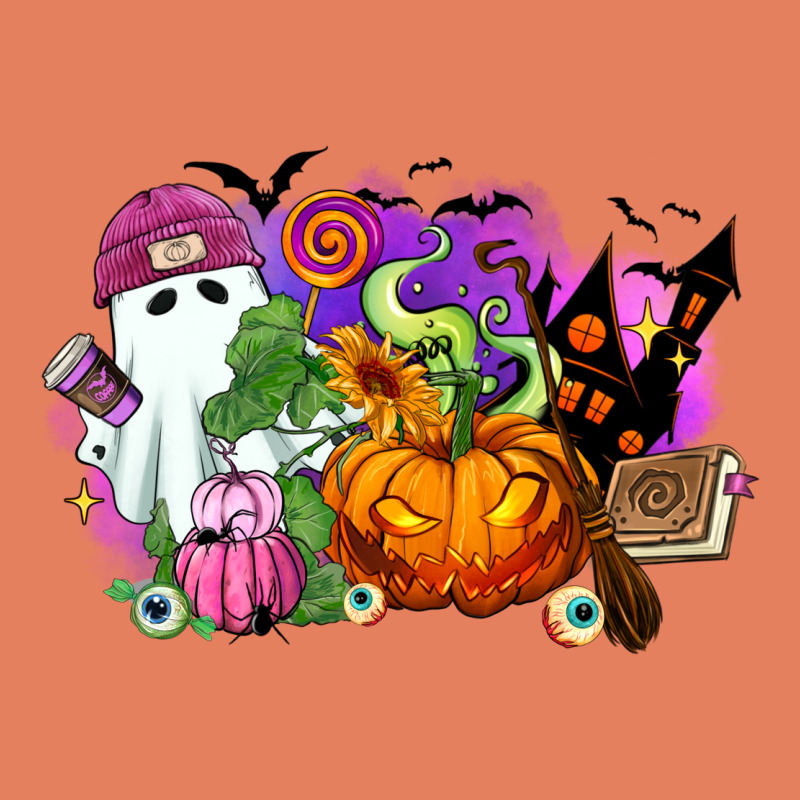 Halloween Ghost And Jack O Lantern Classic Tee by RanaPortraitStore | Teevron