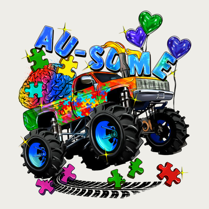 Monster Truck Au Some Zipper Hoodie by Zillion Design Studio | Teevron