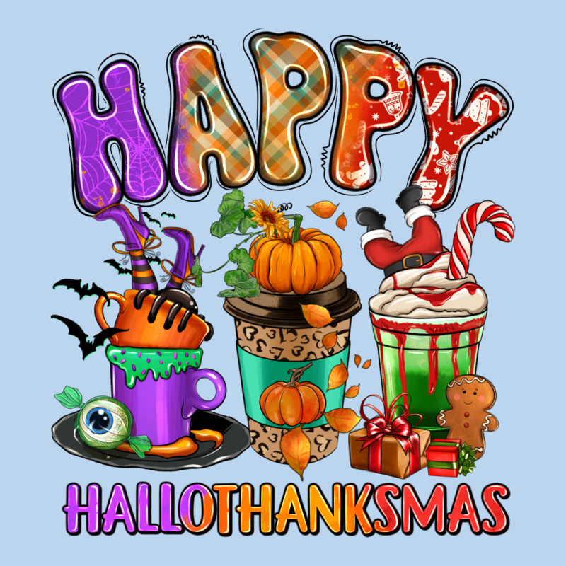 Happy Hallothanksmas Coffee Cups Classic Tee by RanaPortraitStore | Teevron