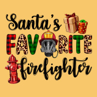 Santa's Favorite Firefighter Vintage Hoodie | Teevron