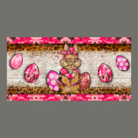 Pink Camouflage Egg Hunter Bunny   License Plate Premium Hoodie | Teevron