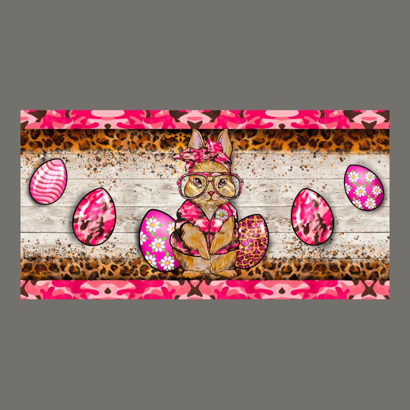 Pink Camouflage Egg Hunter Bunny   License Plate Premium Hoodie by BarkalooDesign | Teevron