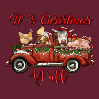 It's Christmas Y'all Truck With Farm Animals Classic Tee | Teevron