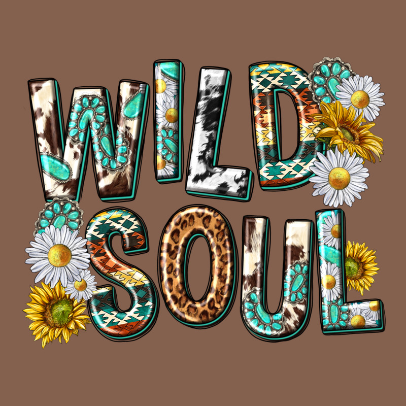 Western Wild Soul With Sunflowers Zipper Hoodie by texasbilliewilder | Teevron