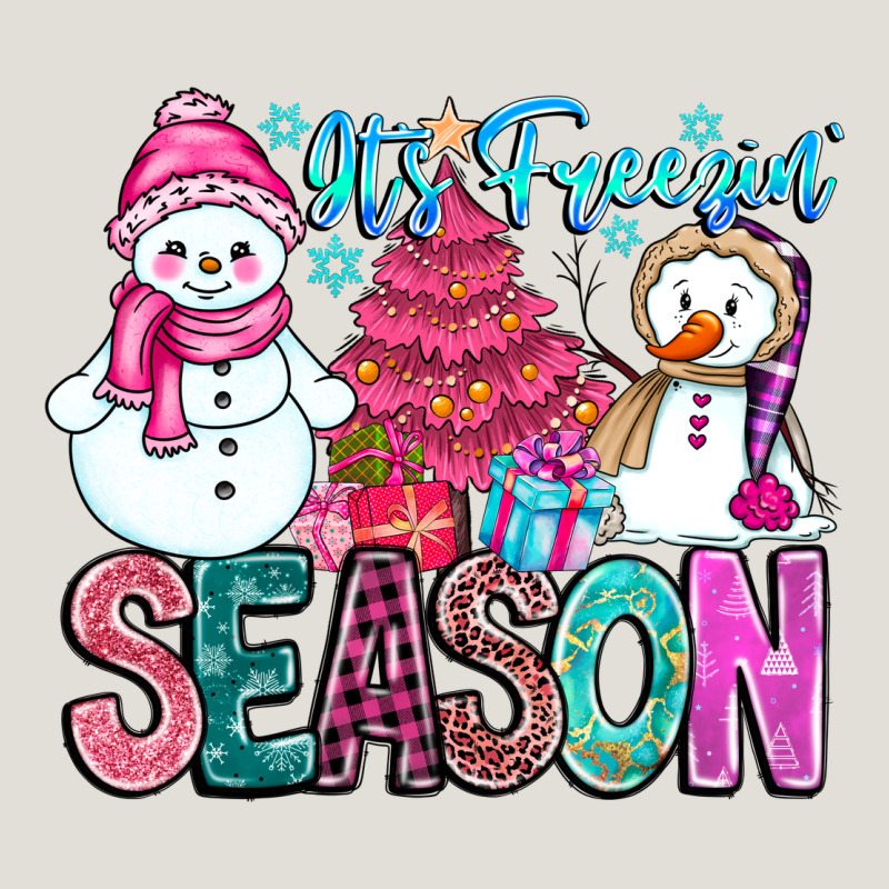 It's Freezin Season Heavy Core Tee by CowhideDigitalArt | Teevron